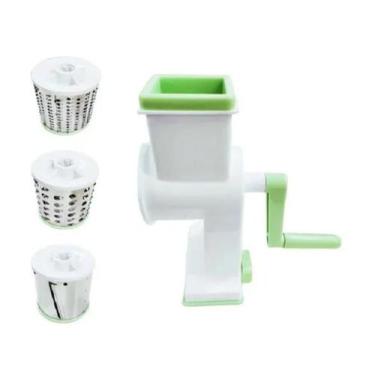 Imagem de Multiprocessador Cortador Fatiador Manual Casita, Inox, Aço, Manual