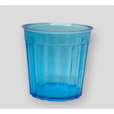 Imagem de Kit 120 Copo Shot Acrílico 50ml Dose Degustação Copo Cachaça - MGB, Az