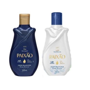 Imagem de Kit OLEO PAIXÃO + HIDRATANTE PAIXÃO INSPIRADORA 200ML