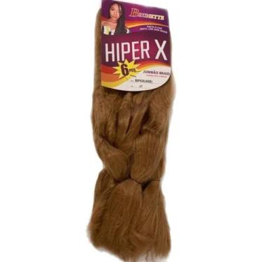 Imagem de Cabelo Jumbo Jumbão Hiper X Kanekalon Tranças Braids Box - HiperX, cor