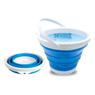 Imagem de Balde retratil dobravel plastico 10l - MAXXIMUS