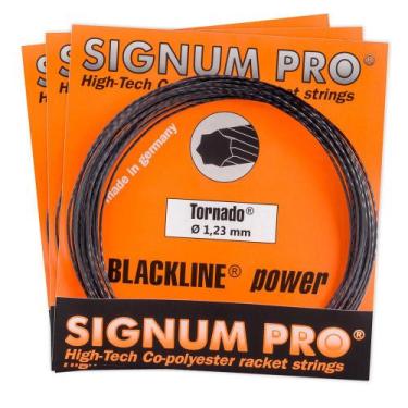Imagem de Corda Signum Pro Tornado 1.23mm Preta - Set Individual - Pack com 03 U
