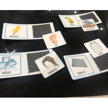 Imagem de Jogo De Rima C/ Imã Para Estimulação Da Alfabetização 24 fichas - T&D 