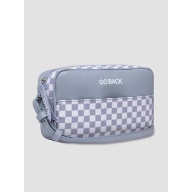 Imagem de Bolsa Feminina Transversal Cinza Crossbody Chess - Go Back