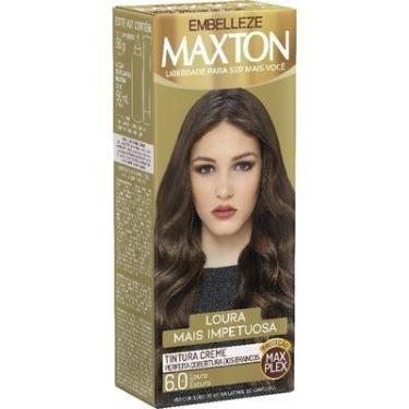 Imagem de Tintura de cabelo maxton (1 unidade - cor a excolher), 6.0 Louro Escur