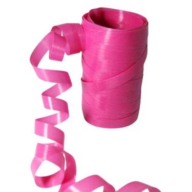 Imagem de 1 fitilho decorativo rosa 5mmx20m para enfeite artesanato - DIVA E BEL