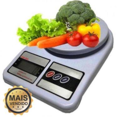 Imagem de Balança Cozinha Digital 10kg Alta Precisão Dieta E Nutrição - Nibus