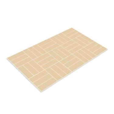 Imagem de Tapete de Banheiro Veludo Lino 60x45 Antiderrapante - Style Brazil, Be