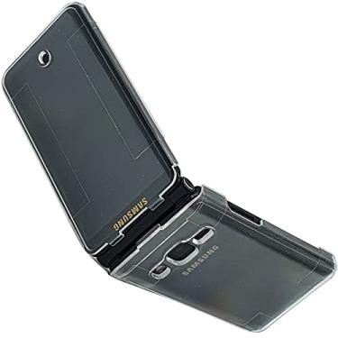 Imagem de Capa de telefone rígida de proteção à prova de choque capa protetora transparente para Samsung Galaxy Folder 2 SM-G160 / SM-G160N / SM-G1650W / SM-G165N / SM-G1650 (transparente)