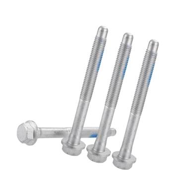 Imagem de ACROPIX 11519402 Parafuso de almofada de montagem de corpo de cabine de 4 peças, aço suave de grau 10,9, M12 x 1,75 x 120, serve para Chevrolet Silverado 1500 4,3L, 4,8L, 5,3L, 6,0L 2004-2007 peças de