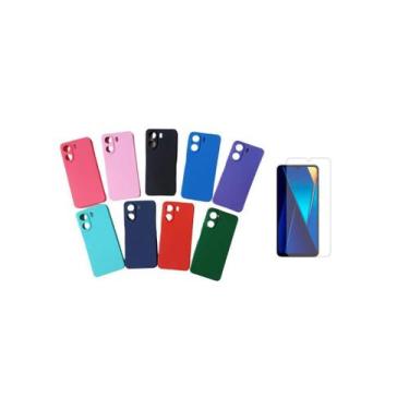 Imagem de Capinha + Pelicula Hidrogel Compatível Para Xiaomi Poco C65 - Db