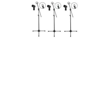 Imagem de Kit Com Três Pedestais De Microfone Rmv Psu0142 + Cachimbo