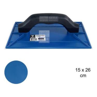 Imagem de Desempenadeira Pvc Galo Azul Lisa 15 X 26cm 715/00