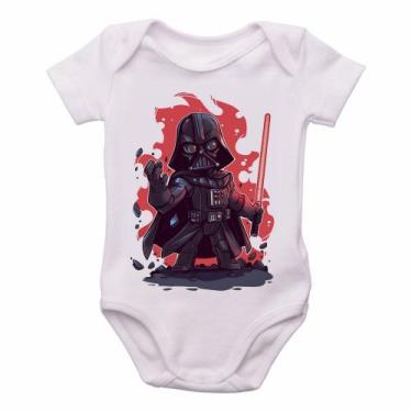 Imagem de body nenê criança roupa bebê Darth Vader Fogo - Empório Dutra, P   ( 0