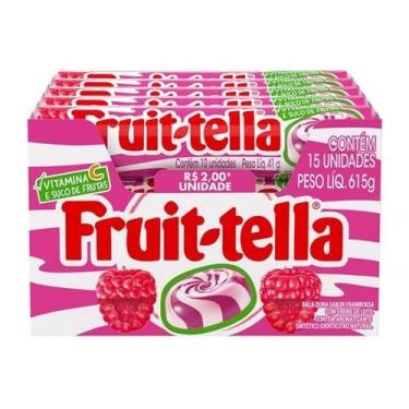 Imagem de Caixa Bala Fruittella Swirl Framboesa Vitamina C 15x41g 615g - Fruit-T
