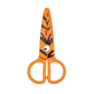 Imagem de Tesoura Plástica 13cm Pet Zoo Animais Sem Lâmina Brw  1ª Infancia  Mat