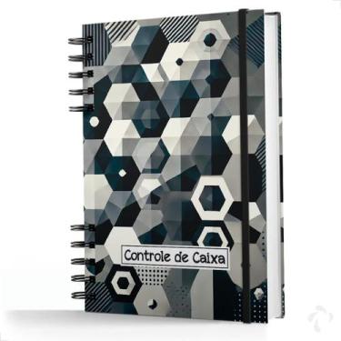 Imagem de Caderno De Controle De Caixa Capa Dura Meu Controle Hexágono - NISTI P