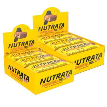 Imagem de 2x Grego Bar Havanna e Havanna com Morango - Nutrata 12 un.