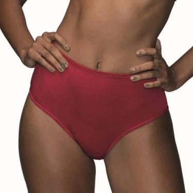 Imagem de Calcinha DeMillus Classica Chanson - DE MILLUS           , Rubi, ME