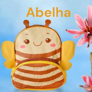 Imagem de Mochila Infantil Escolar Passeio de Costas Menino Menina - Clio, Abelh
