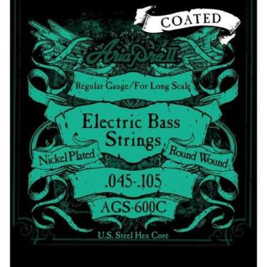 Imagem de Encordoamento Para Baixo 4 Cordas Coated .045 AGS600C Aria Pro II