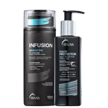 Imagem de Kit TRUSS Infusion Shampoo + Hair Protector (2 Produtos)