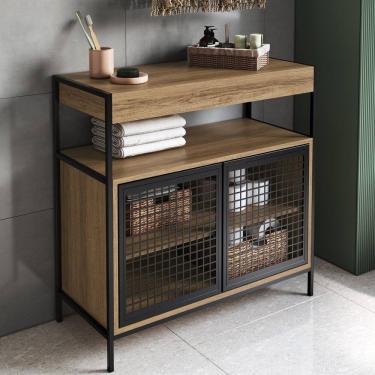 Imagem de Armario Gabinete Industrial Banheiro P1038 Mell PP Milani Store