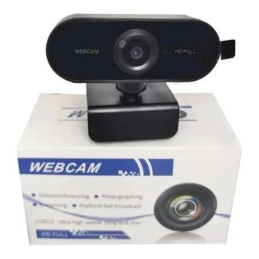 Imagem de Webcam 1080p Full Hd Alta Definição Live Gira 360 Usb Vídeo - JJB