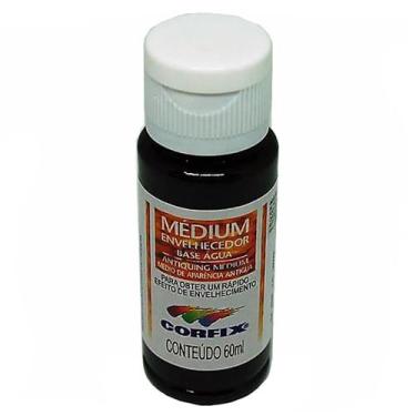 Imagem de Médium Envelhecedor Corfix Betume 60ML - TINTAS CORFIX