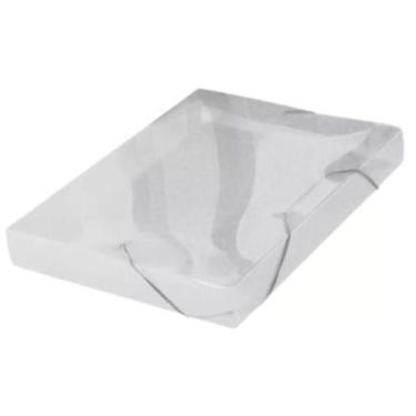 Imagem de Pasta PP Oficio 3cm Grande Alta Pasta Escolar Documentos Escritório Of