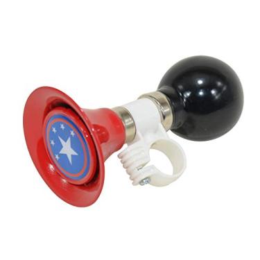 Imagem de YL traV Buzina de Bicicleta Infantil para Meninos E Meninas Buzina de Bicicleta Infantil Anel de Guidão para Bicicleta Infantil (Preto E Vermelho)