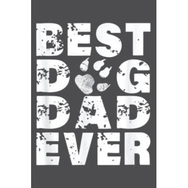Imagem de Best Dog Dad Ever Dog Father: Study Notebook, 6 x 9 inches, 120 pages