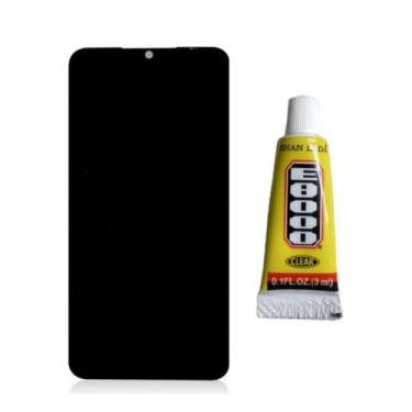 Imagem de Tela Display Lcd Touch Para Note 8 Preto + Cola 3 Ml - inova