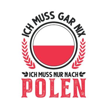 Imagem de Polen Notizbuch: Polen Urlaub Poland Reise Geschenk / 6x9 Zoll / 120 karierte Seiten Seiten