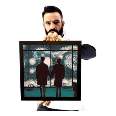 Imagem de Generico - Quadro Fight Clube Da Luta Marla Tyler Arte Tipo Van Gogh