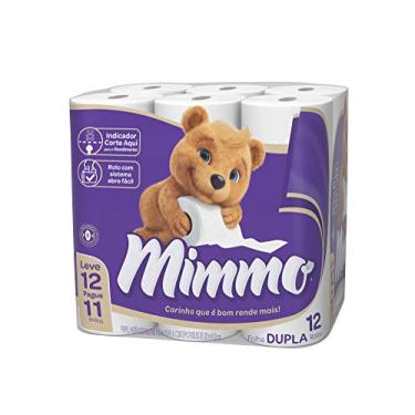 Imagem de Mimmo Papel Higiênico Folha Dupla, 30m, Leve 12 Pague 11 Rolos