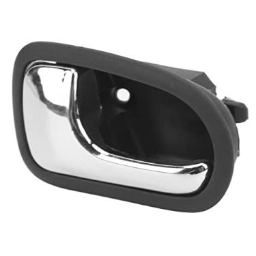 Imagem de Maçaneta Interna Porta do Carro, Maçaneta Interna Esquerda, Maçaneta Cromada, Caixa Preta, Substituição para 626, PROTEGE, PROTEGE5, Projetada para Combinar Com o Ajuste