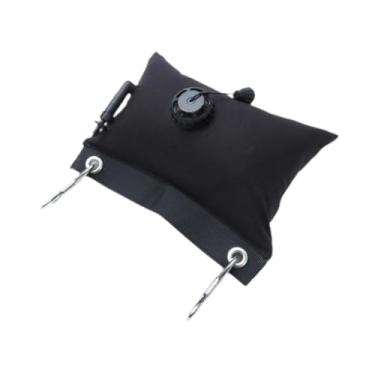 Imagem de UGPLM Saco de compensador de flutuação de mergulho compacto, leve portátil com válvula de deflação de cabeça dupla para pescar