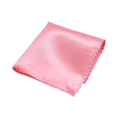 Imagem de Lenço de Bolso Masculino Vintage - Quadrado, Sólido e para Padrinhos d