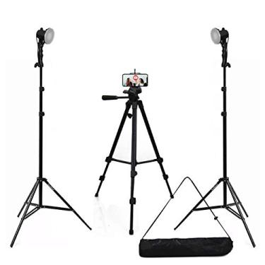 Imagem de Kit Youtuber - Iluminador de LED + Tripé para Celular