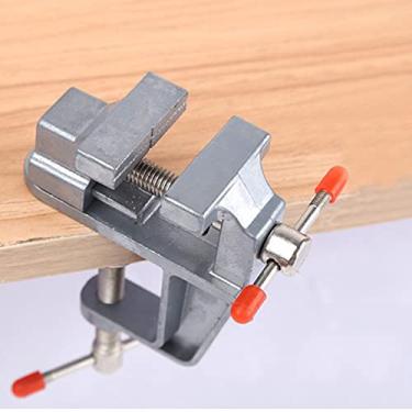 Imagem de Mini Bancada de Bancada, Grampo de Madeira na Ferramenta de Torno de Mesa para Processamento de Torno, Espessura de Aperto de 35 Mm