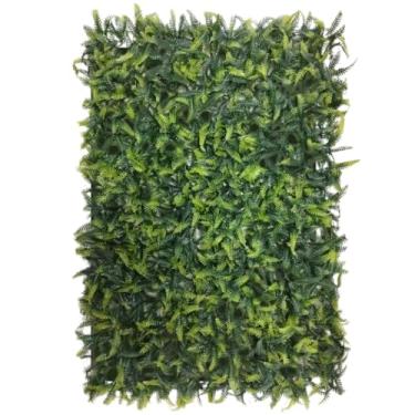 Imagem de Kit Placa Jardim Vertical Artificial Grande 40CM x 60CM(Samambaia - Cód 3032,# 04 UNIDADES)