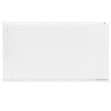 Imagem de Atlas - Persiana Horizontal de PVC e Lâmina de 25mm, Tamanho 140 x 130 cm, Cor Branca