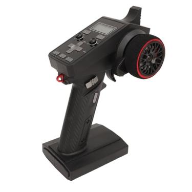 Imagem de Receptor Transmissor, Controle Remoto e Receptor 2.4G 6CH, Transmissor Profissional de Alta Sensibilidade para Tanque de Barco de Carro RC, Display LCD, Adequado para Carros