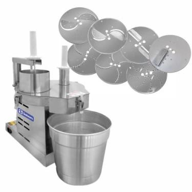 Imagem de Multiprocessador de Alimentos Industrial 7 Discos Bivolt Sebem, Bivolt