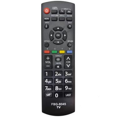 Imagem de Controle Remoto FBG-8045 Compatível com TV Panasonic - Lelong