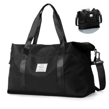 Imagem de Bolsa esportiva de viagem - 3, D1 - preto, 16.14in X 10.24in X 8.66in, Bolsas de viagem