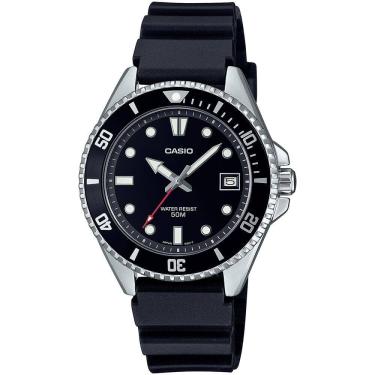Imagem de Relógio CASIO preto masculino MDV-10-1A1VDF