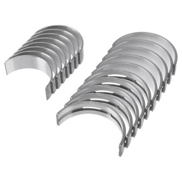 Imagem de VekAuto Kit de rolamento principal e biela Nº 06H105561L/06J105701 para Audi A3 Quatrro 2009-2013 Rolamento da haste do virabrequim do motor 18 peças