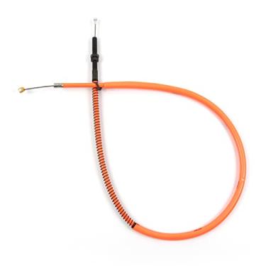 Imagem de Cabo de embreagem para Kawasaki Ninja ZX10R ZX-10R 2011-2017 linha de fio inoxidável e acessórios de reposição de motocicleta de borracha peças laranja